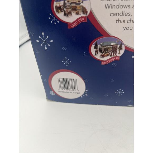 Snowflake Falls Christmas Village 8 Piece Lighted Toy Castle Set. - Picture 11 of 12